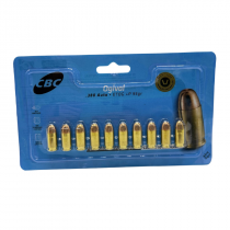 MUNIÇÃO CBC .380 AUTO ETOG +P 95GR OGIVAL - BLISTER COM 10 UNIDADES