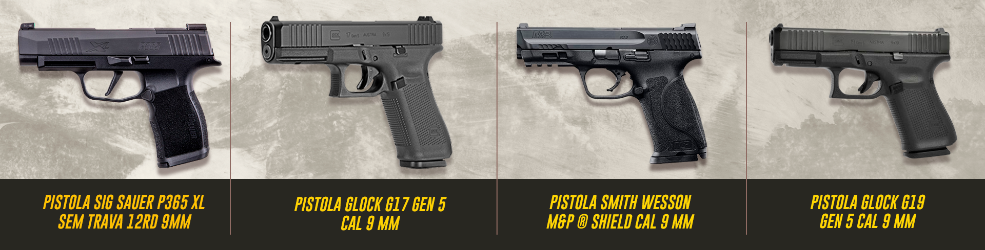 PISTOLAS 9 - armas replicas antigas - Denix - Facas Atacado