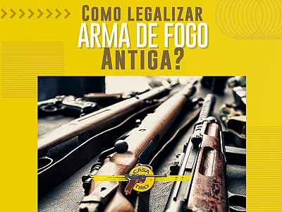 Como posso legalizar uma arma de fogo antiga?