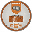 ESFERAS DE CHUMBO ROSSI 4,5MM 500 UNID